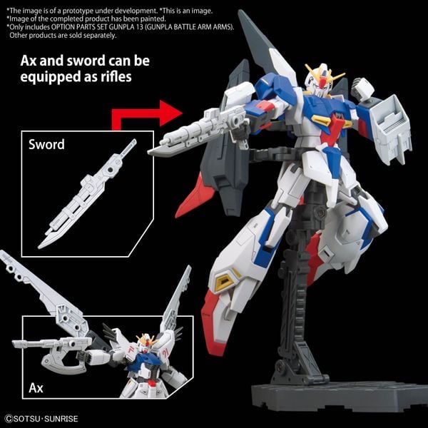 OPTION PARTS SET GUNPLA 13 - GUNPLA BATTLE ARM ARMS