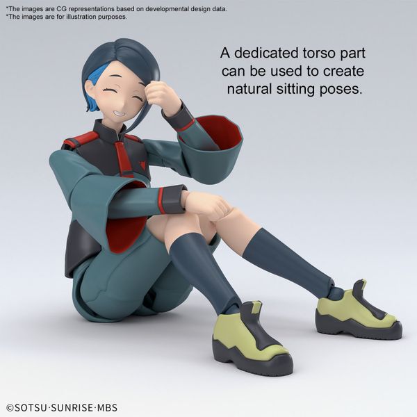 Figure-rise Standard - Gundam The Witch from Mercury - NIKA NANAURA