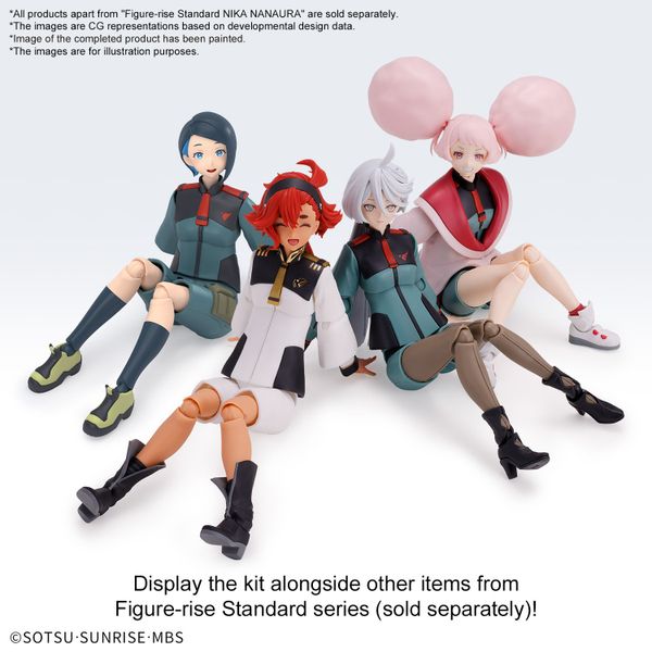 [Pre-order / Đặt trước] Figure-rise Standard - Gundam The Witch from Mercury - NIKA NANAURA
