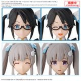 30MS - THE IDOLM@STER - OPTION HAIR STYLE & FACE PARTS SET - YUIKA MITSUMINE / KIRIKO YUKOKU