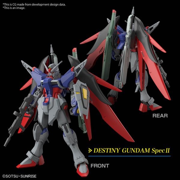 [Pre-order / Đặt trước] HGCE 1/144 Destiny Gundam Spec 2 + Zeus Silhouette