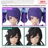 30MS - THE IDOLM@STER - OPTION HAIR STYLE & FACE PARTS SET - MAMIMI TANAKA / SAKUYA SHIRASE