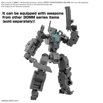 30MM 1/144 Extended Armament Vehicle - SMART TRANSFORMABLE MACHINE Ver
