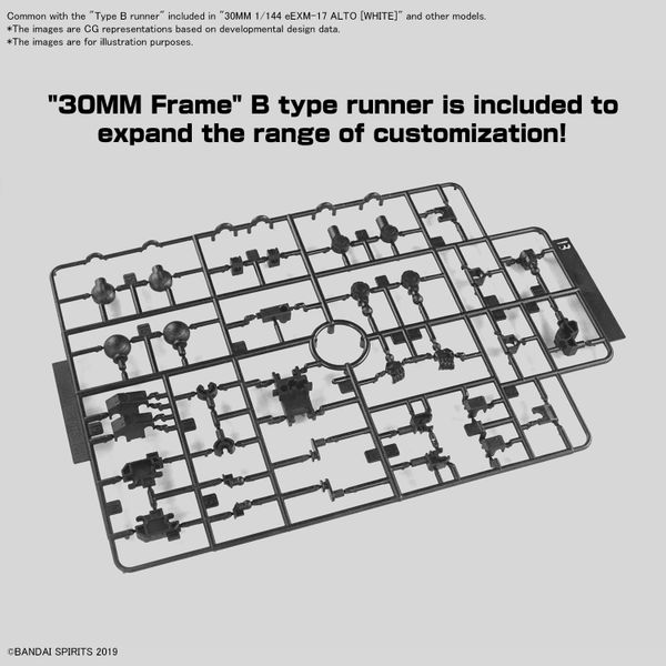 [Pre-order / Đặt trước] 30MM 1/144 Exa Vehicle - SMART TRANSFORMABLE MACHINE Ver