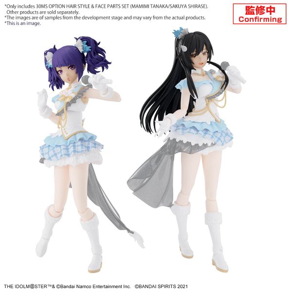 [Pre-order / Đặt trước] 30MS - THE IDOLM@STER - OPTION HAIR STYLE & FACE PARTS SET - MAMIMI TANAKA / SAKUYA SHIRASE