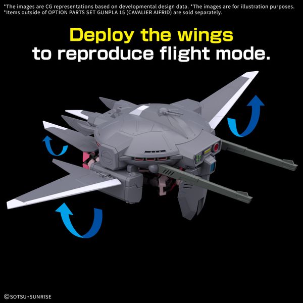 [Pre-order / Đặt trước] OPTION PARTS SET GUNPLA 15 - CAVALIER AIFRID