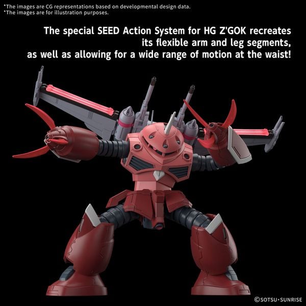 [Pre-order / Đặt trước] HGCE 1/144 ZGOK - SEED FREEDOM Ver