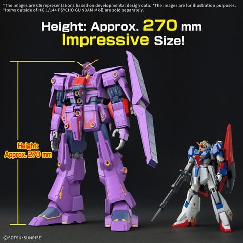 [Pre-order / Đặt trước] HGUC 1/144 Psycho Gundam Mk-II / MK 2