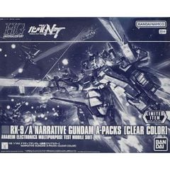 RX-9/A NARRATIVE GUNDAM A-PACKS (クリア) HGUC RX-9/A Narrative Gundam A-Packs – GUNDAM PLANET