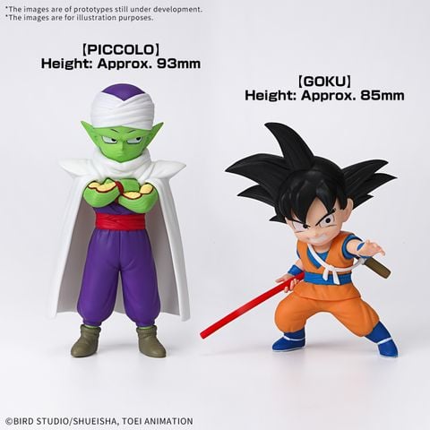 [Pre-order / Đặt trước] Dragon Ball Daima Plastic Model Son Goku-Mini & Piccolo-Mini