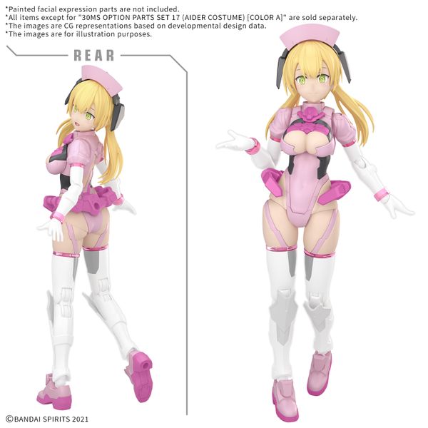 [Pre-order / Đặt trước] 30MS OPTION PARTS SET 17 - AIDER COSTUME - COLOR A