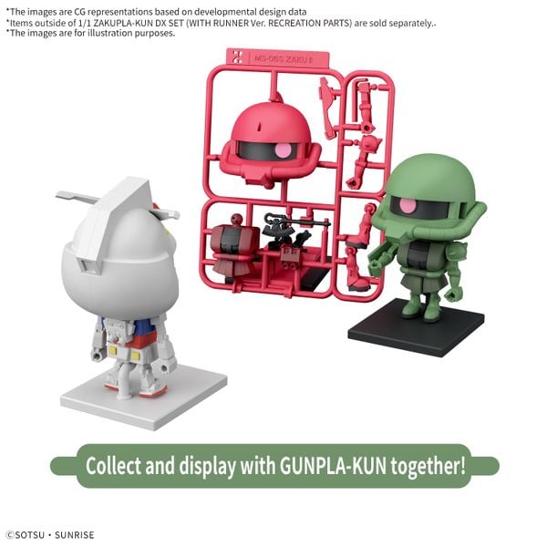 [Pre-order] 1/1 ZAKUPLA-KUN DX Set with Runner Ver reproduction parts