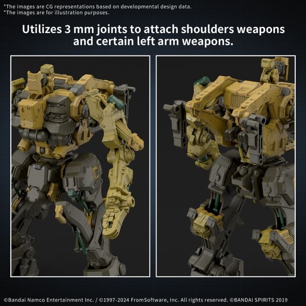 [Pre-order / Đặt trước] 30MM ARMORED CORE 6 FIRES OF RUBICON - RaD CC-3000 WRECKER