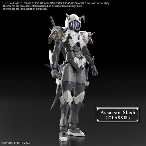 [Pre-order / Đặt trước] 30MF Combo Rosan Assassin + Class Up Armor - Rosan Assassin Slash