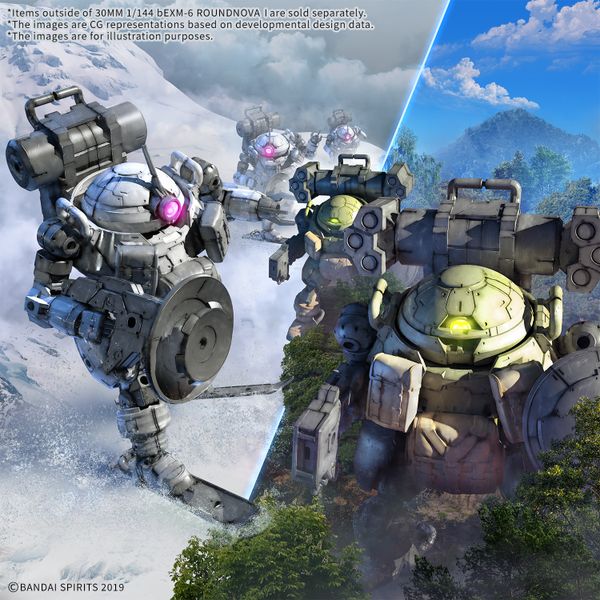 [Pre-order / Đặt trước] 30MM 1/144 bEXM-6 RoundNova 1