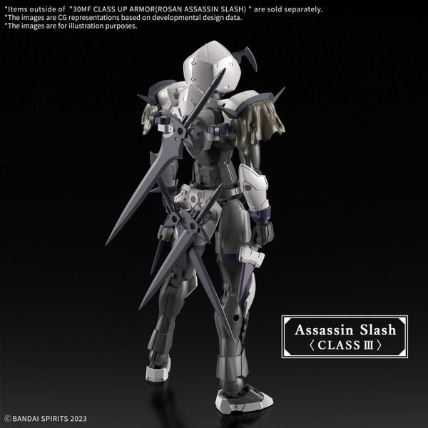 [Pre-order / Đặt trước] 30MF Combo Rosan Assassin + Class Up Armor - Rosan Assassin Slash
