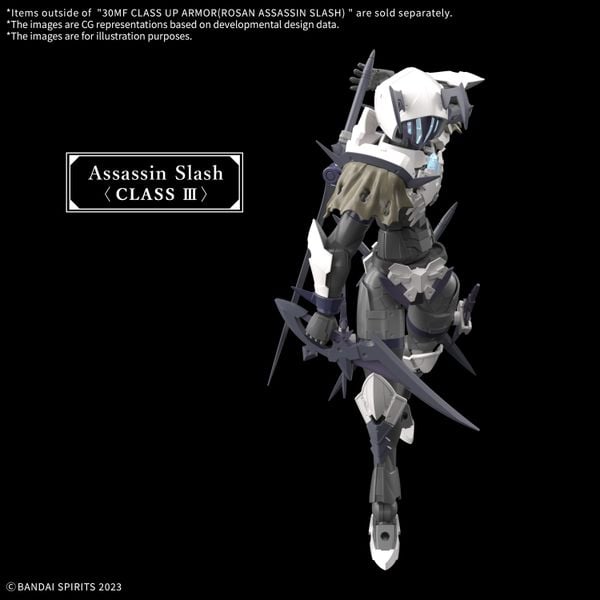 [Pre-order / Đặt trước] 30MF Combo Rosan Assassin + Class Up Armor - Rosan Assassin Slash