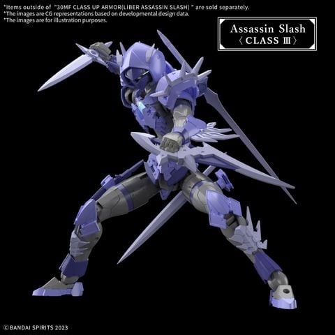 [Pre-order / Đặt trước] 30MF Combo Liber Assassin + Class Up Armor - Liber Assassin Slash