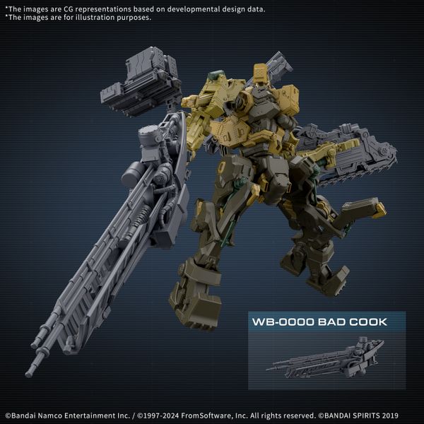 [Pre-order / Đặt trước] 30MM ARMORED CORE 6 FIRES OF RUBICON - RaD CC-3000 WRECKER