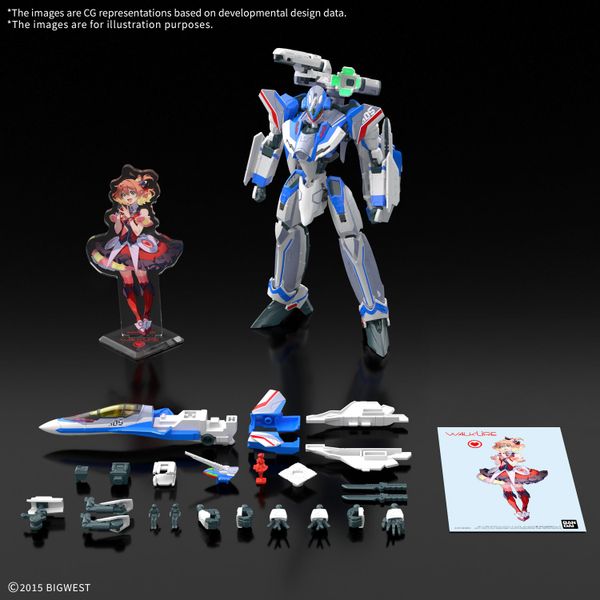 [Pre-order / Đặt trước] HG Macross 1/100 VF-31J Siegfried - Hayate Immelman