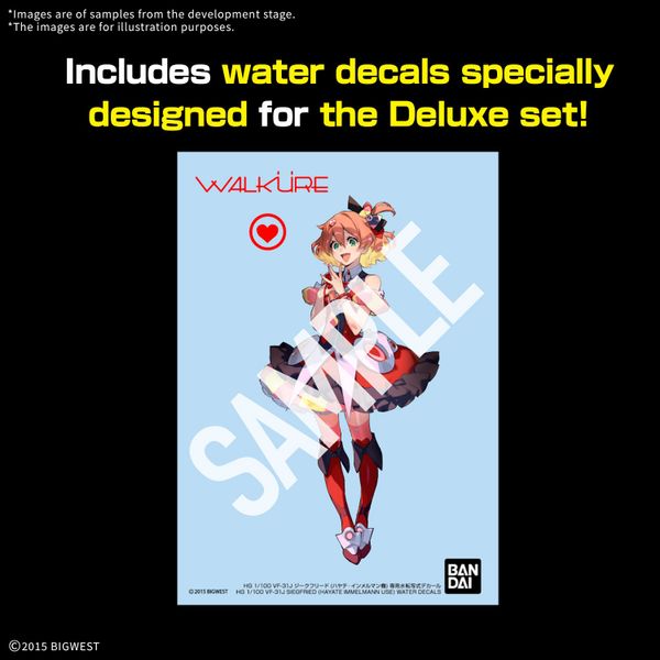 [Pre-order / Đặt trước] HG Macross 1/100 VF-31J Siegfried - Hayate Immelman