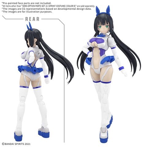 [Pre-order / Đặt trước] 30MS Option Parts Set 21 - Sprint Costume - Color B