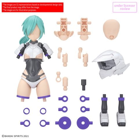 [Pre-order / Đặt trước] 30MS Option Parts Set 22 - Turbo Costume Alpha - Color B