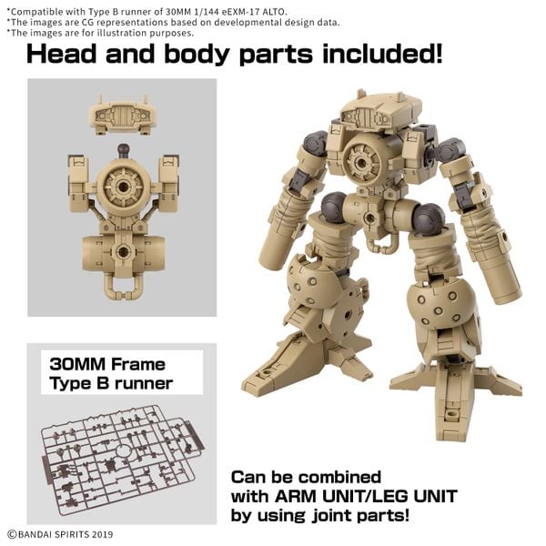 [Pre-order / Đặt trước] 30MM 1/144 Option Parts Set 18 - Arm Unit/Leg Unit 2