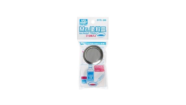 Đĩa pha màu kim loại - D175 - MR. PAINT TRAY - Set 10 cái