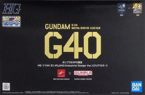 HG 1/144 GUNDAM RX-78-2 G40 - CLEAR COLOR VER