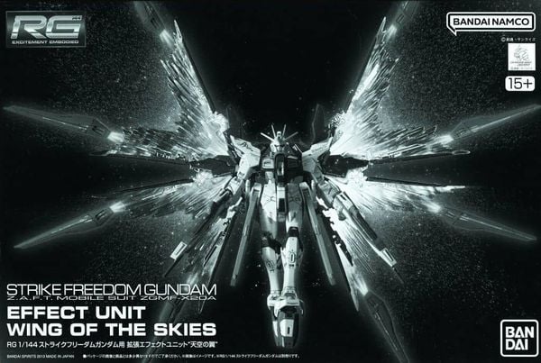 RG 1/144 Expansion effect unit for Strike Freedom Gundam - Wings of Sky