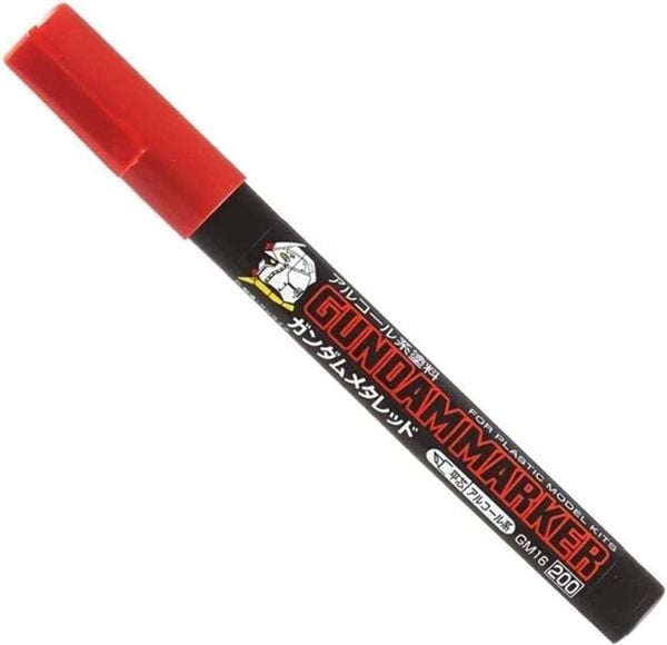 Bút Sơn Mô Hình Gundam Marker GM16 - METALLIC RED