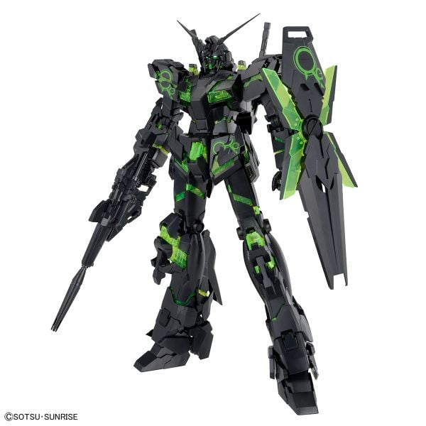 MG 1/100 Unicorn Gundam - Recirculation Color Clear Neon Green