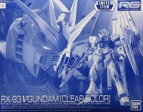 RG 1/144 RX-93 NU GUNDAM - CLEAR COLOR