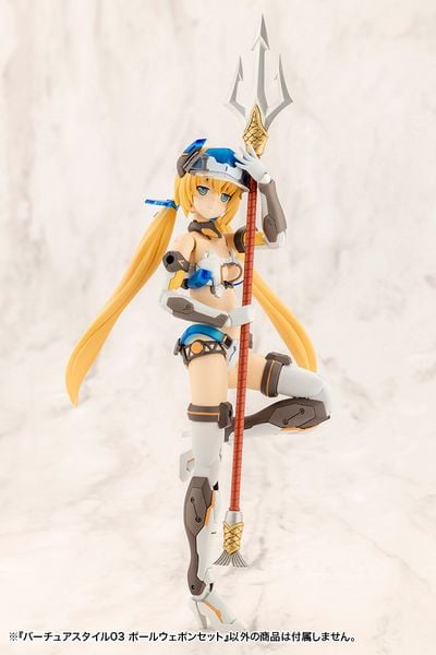 Kotobukiya - Modeling Support Goods - MSG Virtuous Style 03 Pole Weapon Set
