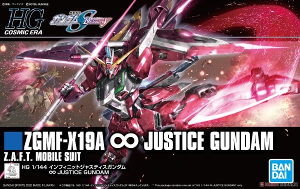 [Pre-order] - 2023 tháng 10 - HG CE 1/144 Infinite Justice Gundam - Giá Order: 460k