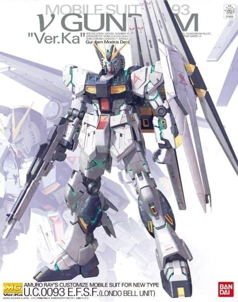[Pre-order / Đặt trước] MG 1/100 Nu GUNDAM Ver Ka