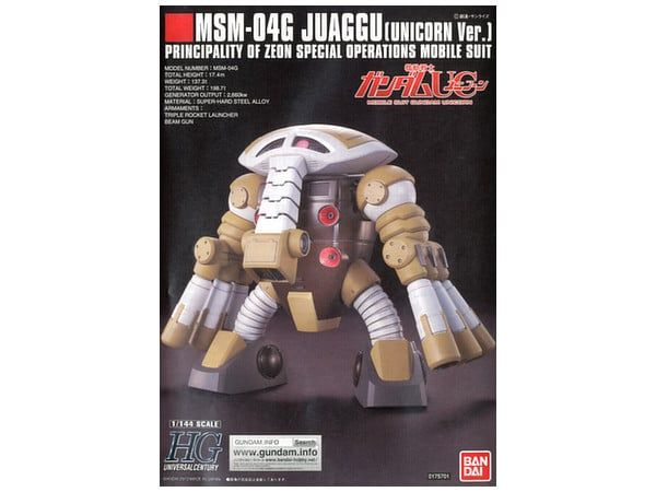 [Pre-order / Đặt trước] HG UC 1/144 JUAGGU - UNICORN VER