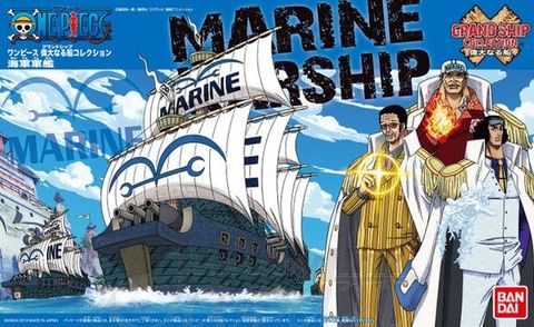 ONE PIECE - GRAND SHIP COLLECTION - MARINE WARSHIP