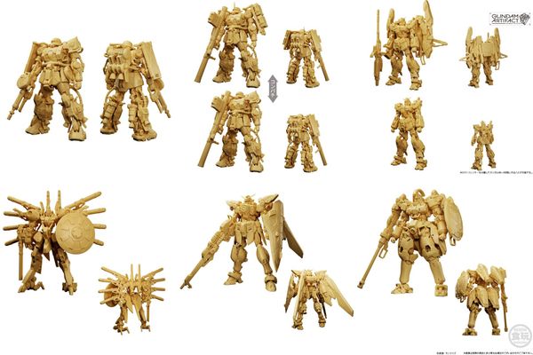 Gundam Artifact 4 - Full Set