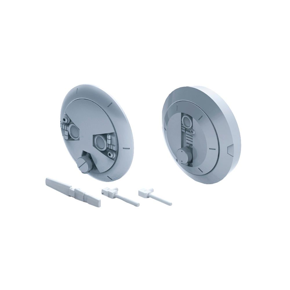 Bandai Non-Scale Builders Parts HD: MS Radome 01 (Grey) Model Kit - UK