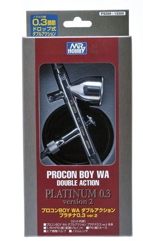 [Pre-order / Đặt trước] Airbrush PS289 Procon Boy WA Platinum 0.3 Ver 2 Double Action Type