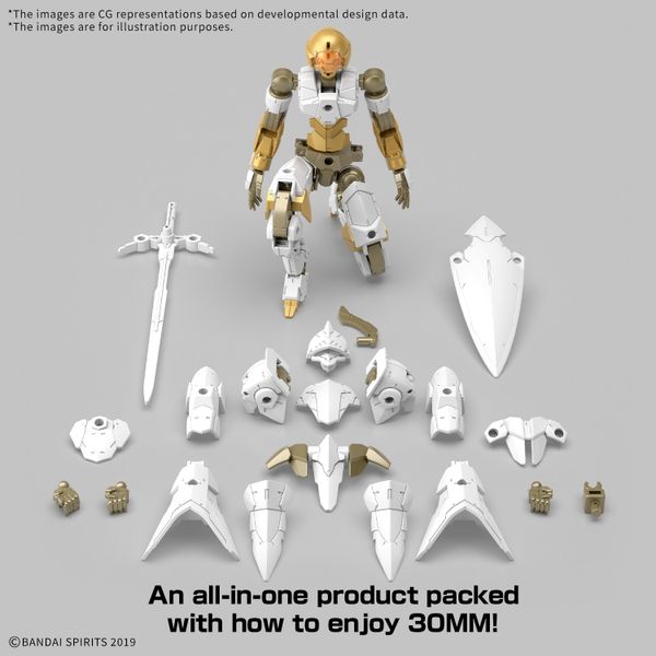 [Pre-order / Đặt trước] 30MM 1/144 EXM-A9rk Spinatio - Royal Knight version