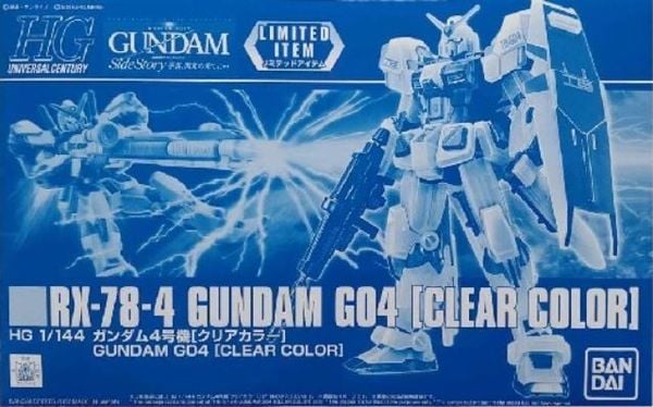 HGUC 1/144 RX-78-4 GUNDAM G04 - CLEAR COLOR