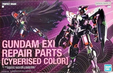 PG 1/60 Gundam Exia + Repair Parts - Cyberised Color Ver