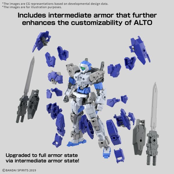 [Pre-order / Đặt trước] 30MM 1/144 eEXM-17FA Full Armor Alto