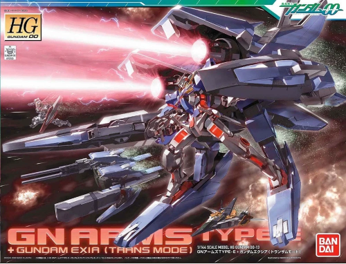 HG 00 1/144 GN ARMS TYPE E + GUNDAM EXIA - Transam Mode Ver