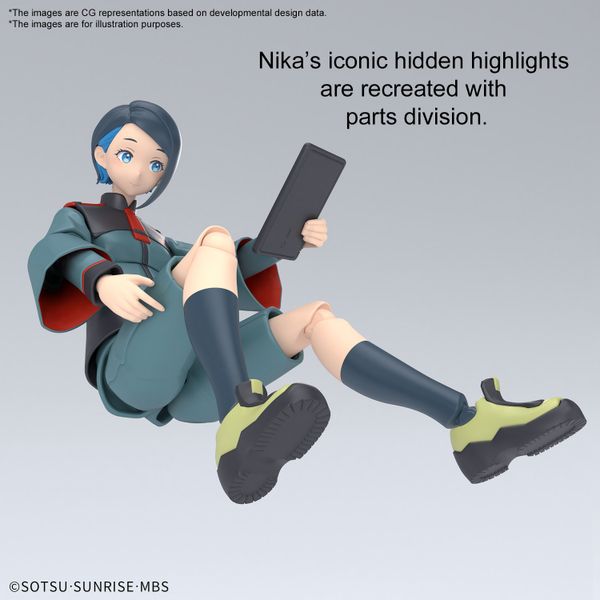 Figure-rise Standard - Gundam The Witch from Mercury - NIKA NANAURA
