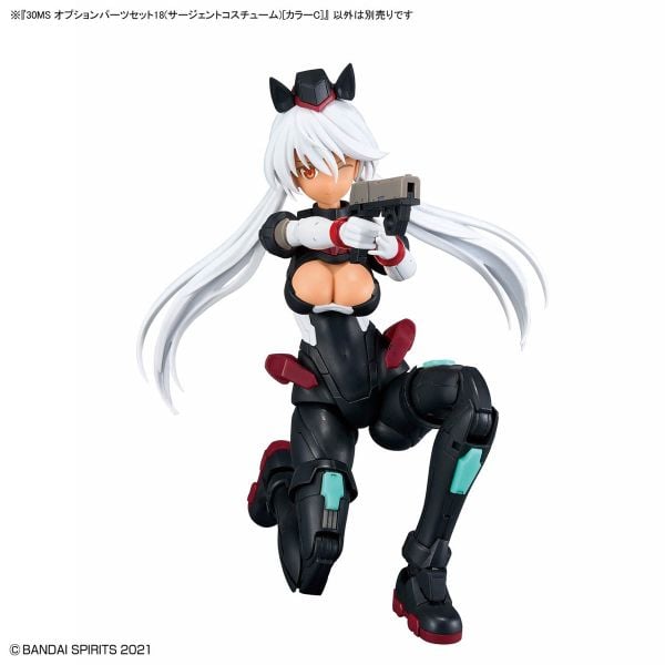 30MS OPTION PARTS SET 18 - SERGEANT COSTUME - COLOR C