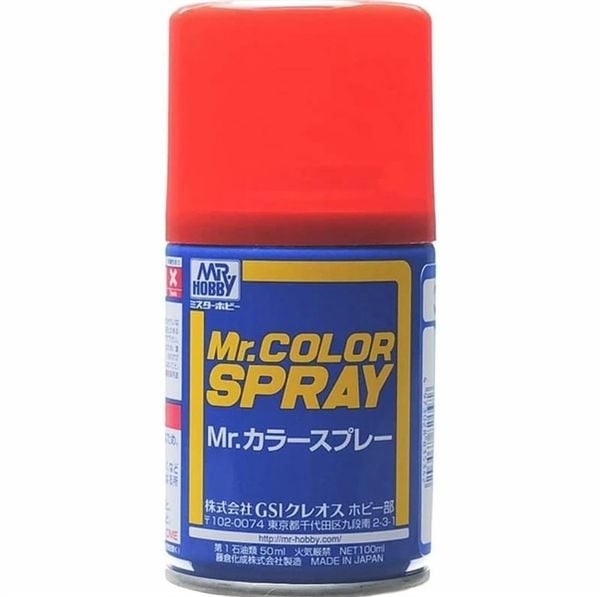 Sơn xịt Mr. ColorSPRAY - Nhiều mầu - Gốc Dung Môi Lacquer
